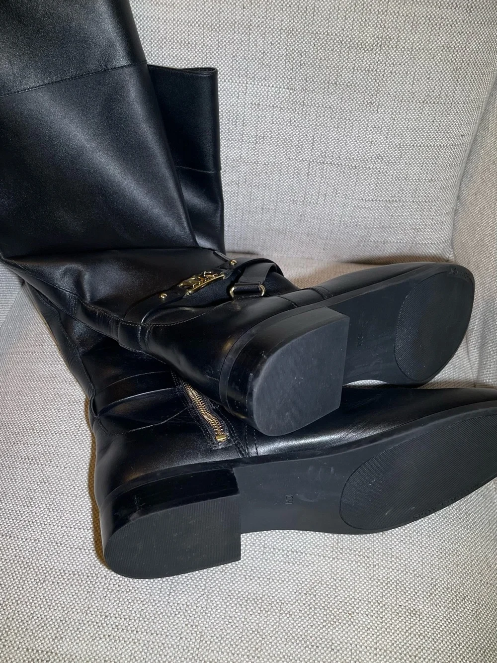 Michael Kors women’s Leather Riding Boots size 10